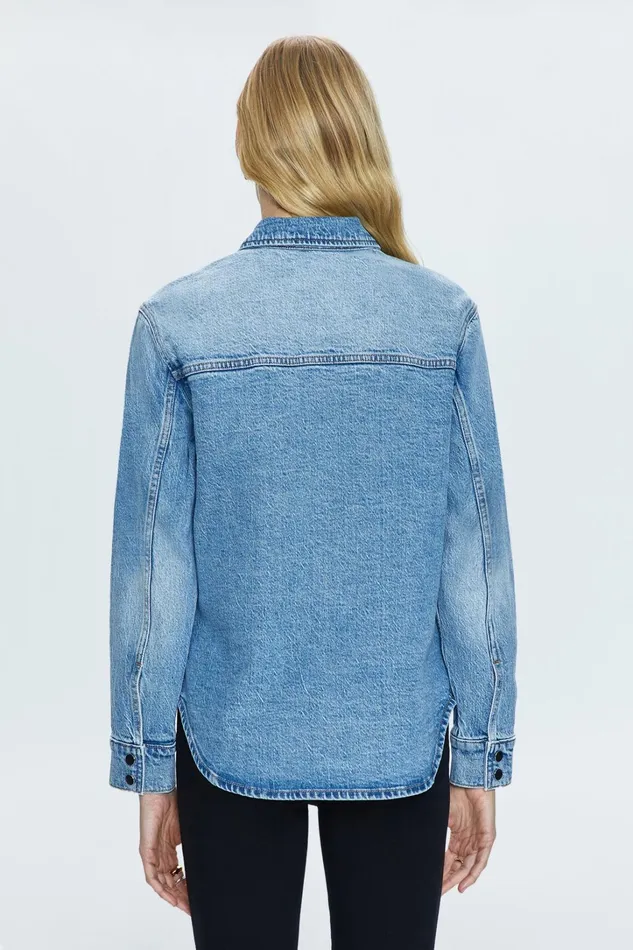 Pistola Denim Tops Women Liv Denim Shirt 8211 Fonda