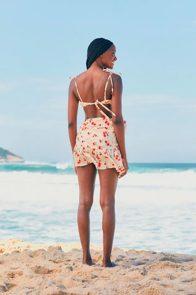 Pitanga Cherry Cover Up Women FARM Rio Coverups