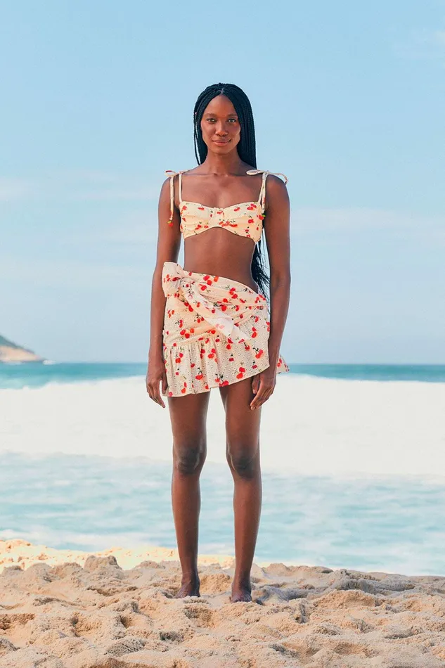 Pitanga Cherry Cover Up Women FARM Rio Coverups