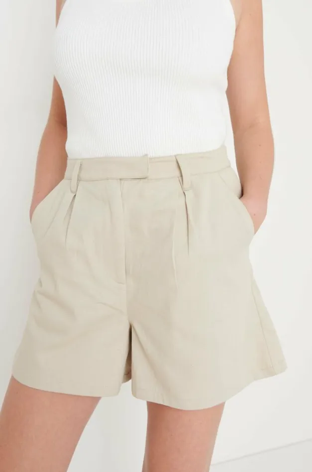 Pretty Lavish Bottoms Blair ALine Shorts Brown 8211 Women