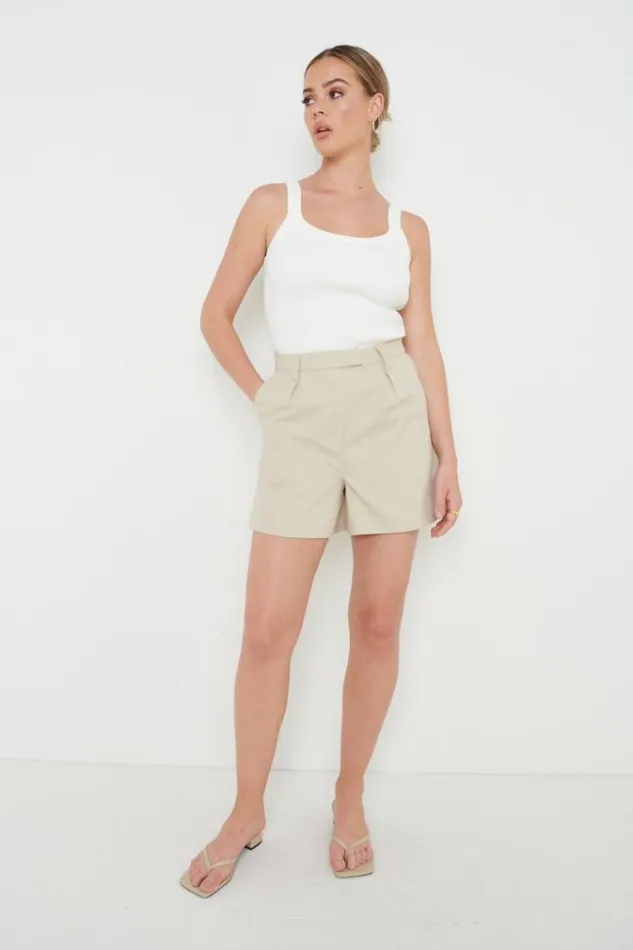 Pretty Lavish Bottoms Blair ALine Shorts Brown 8211 Women Pretty Lavish Bottoms Blair ALine Shorts Brown 8211 Women