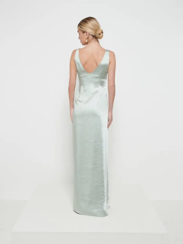 Pretty Lavish Bridesmaid Dresses Esmee Wrap Maxi Bridesmaid Dress Sage 8211 Women