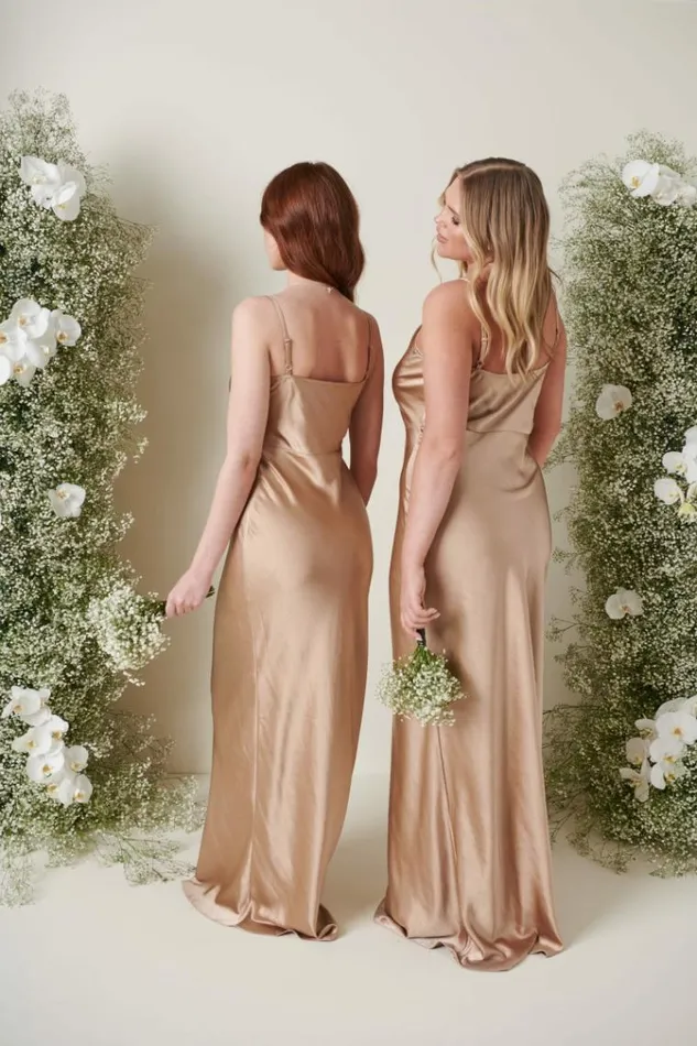 Pretty Lavish Bridesmaid Dresses Keisha Maxi Bridesmaid Dress Mocha 8211 Women