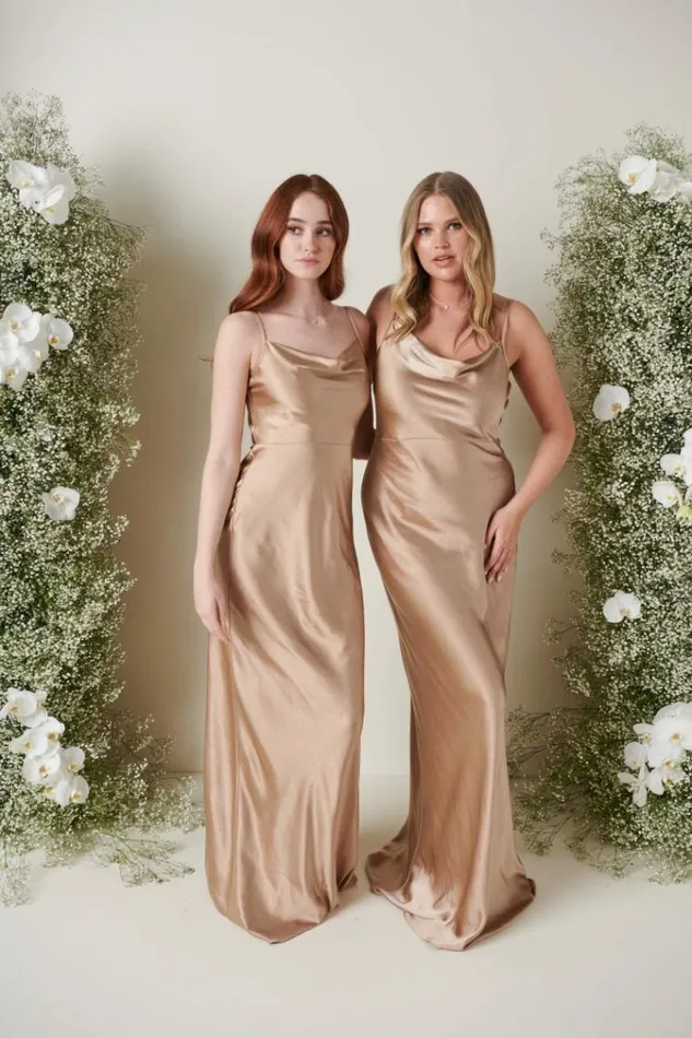Pretty Lavish Bridesmaid Dresses Keisha Maxi Bridesmaid Dress Mocha 8211 Women