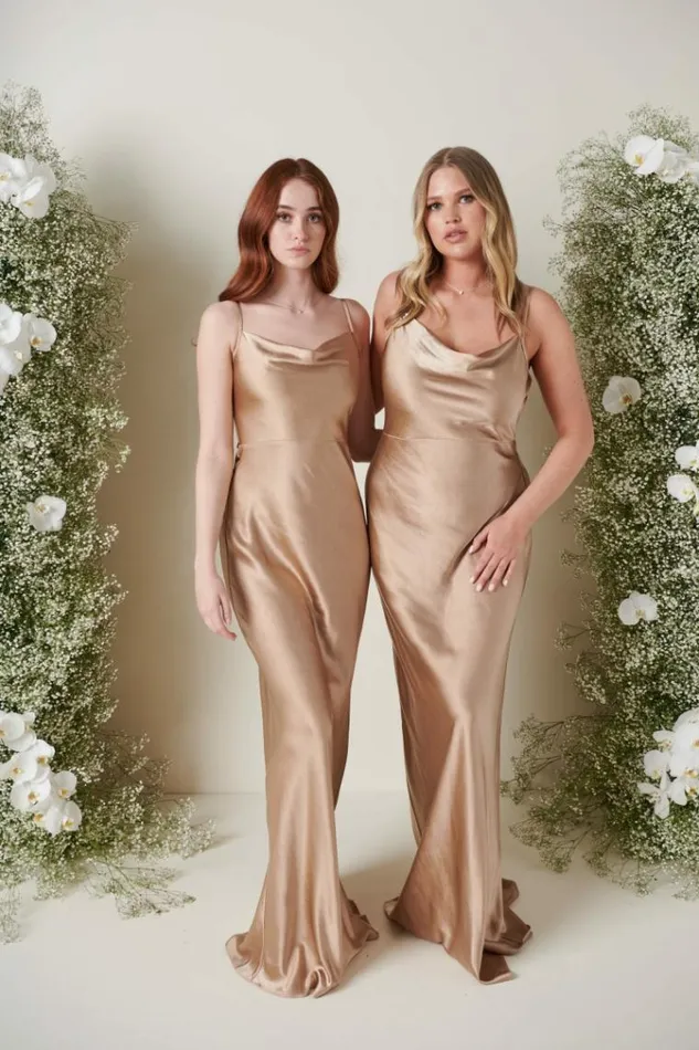 Pretty Lavish Bridesmaid Dresses Keisha Maxi Bridesmaid Dress Mocha 8211 Women