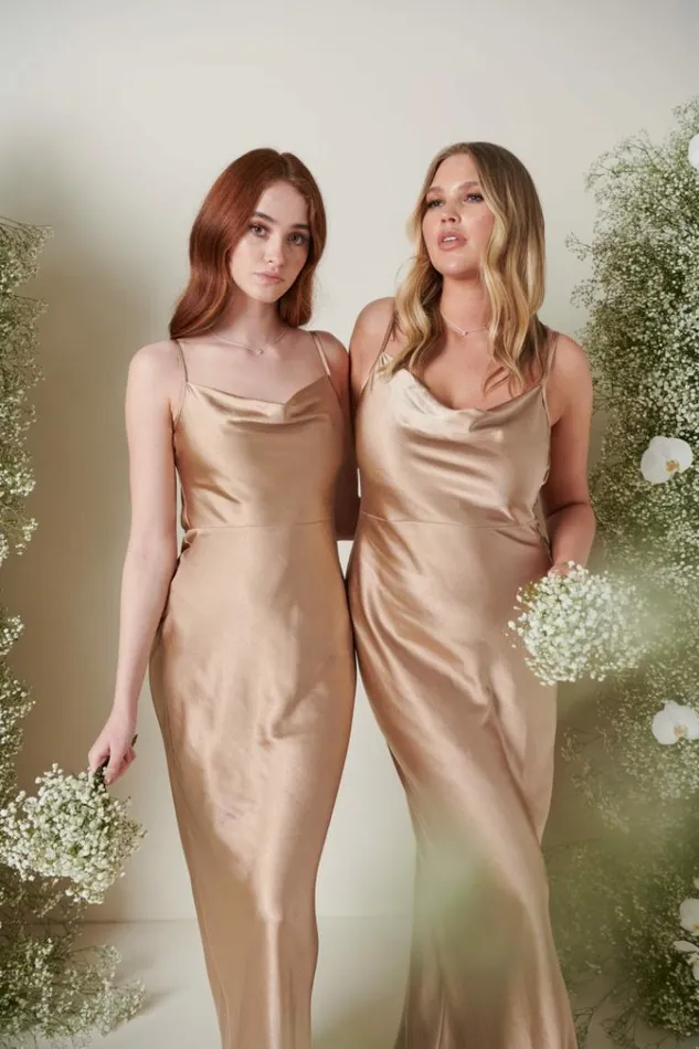 Pretty Lavish Bridesmaid Dresses Keisha Maxi Bridesmaid Dress Mocha 8211 Women