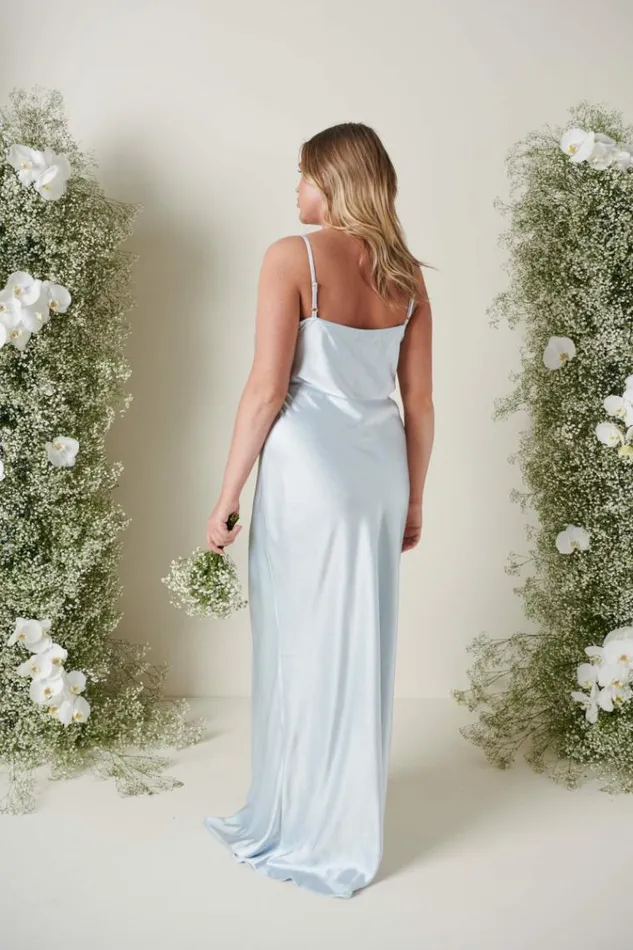Pretty Lavish Bridesmaid Dresses Keisha Maxi Bridesmaid Dress Pale Blue 8211 Women