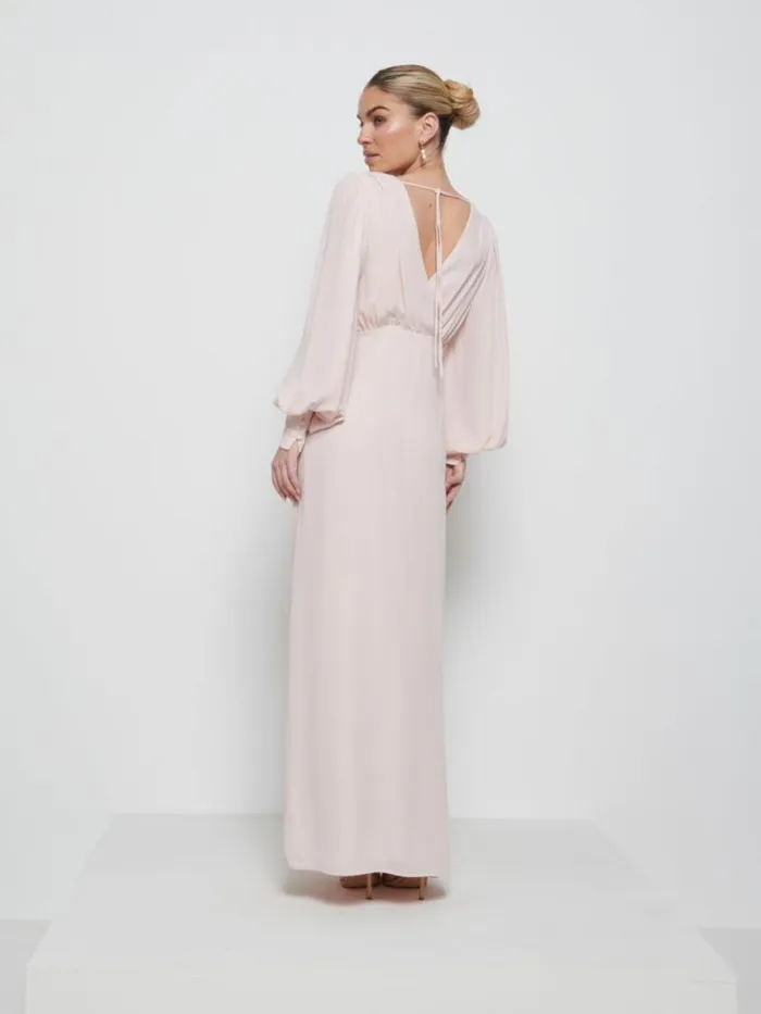 Pretty Lavish Chiffon Bridesmaid Dresses Sienna Chiffon Bridesmaid Dress Blush 8211 Women