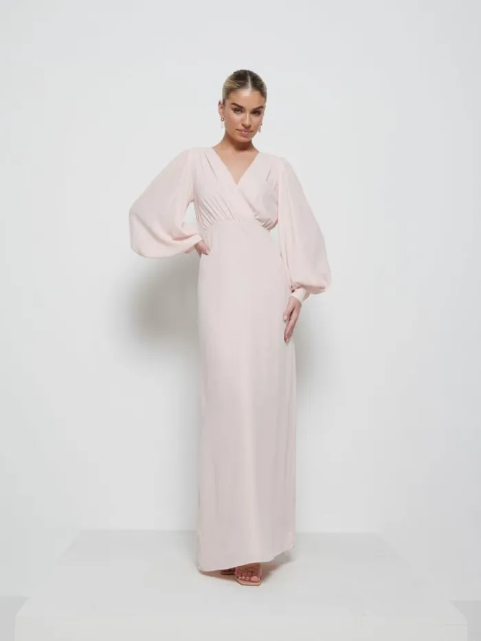 Pretty Lavish Chiffon Bridesmaid Dresses Sienna Chiffon Bridesmaid Dress Blush 8211 Women