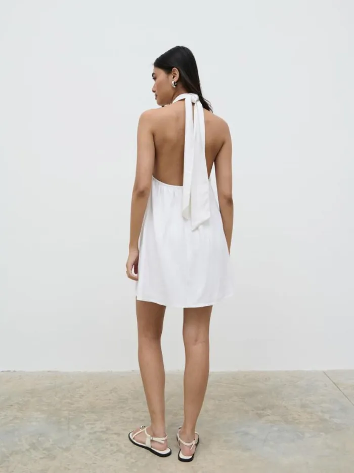 Pretty Lavish Dresses Bronte Shift Mini Dress White 8211 Women