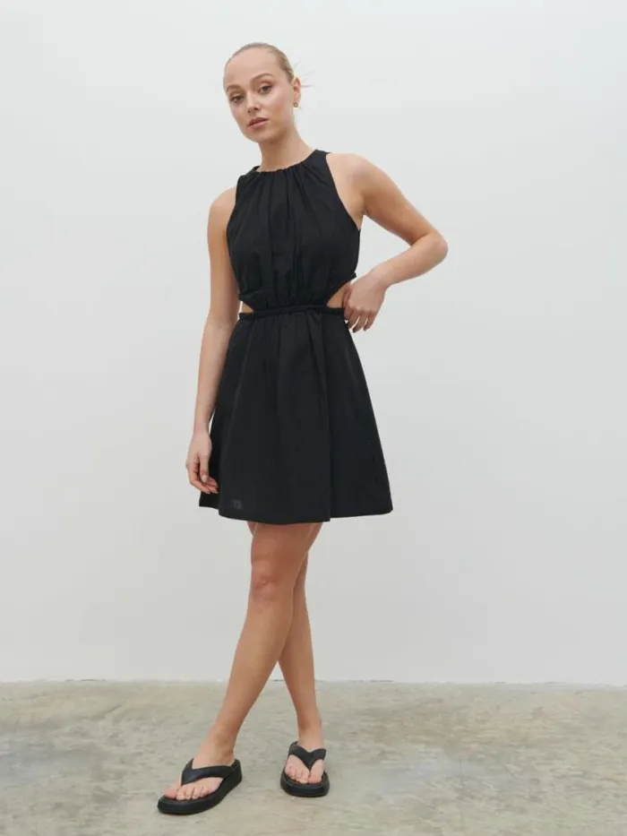 Pretty Lavish Dresses Melody Cut Out Mini Dress Black 8211 Women