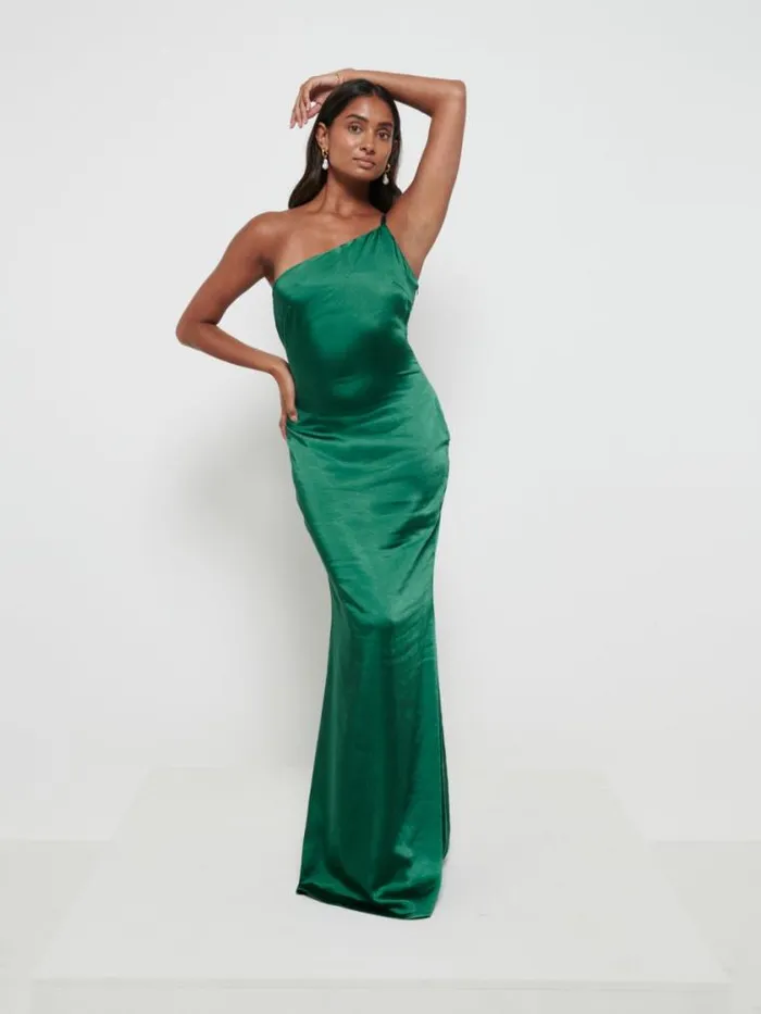 Pretty Lavish Satin Bridesmaid Dresses Amelia Maxi Bridesmaid Dress Emerald 8211 Women Pretty Lavish Satin Bridesmaid Dresses Amelia Maxi Bridesmaid Dress Emerald 8211 Women