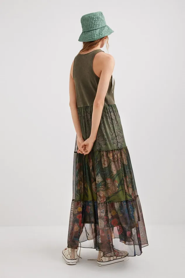 Print Long Dress Women Desigual Dresses