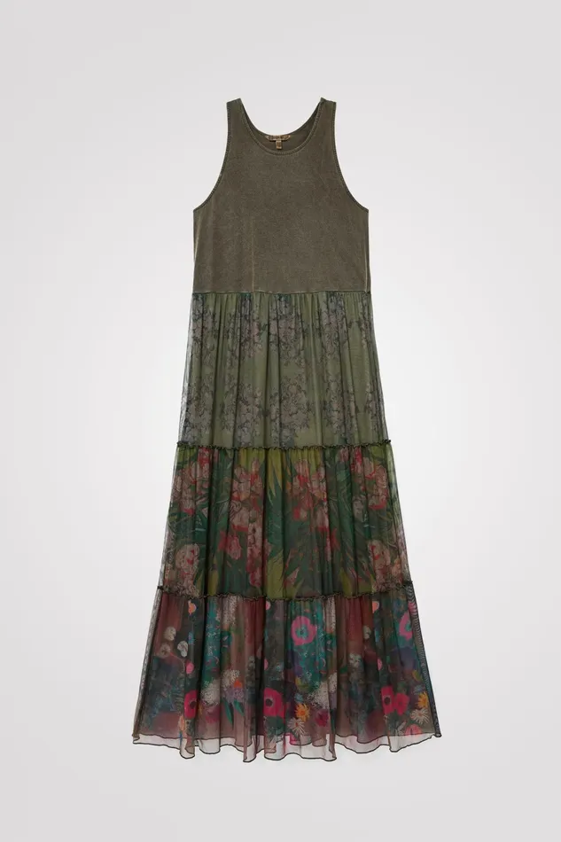 Print Long Dress Women Desigual Dresses