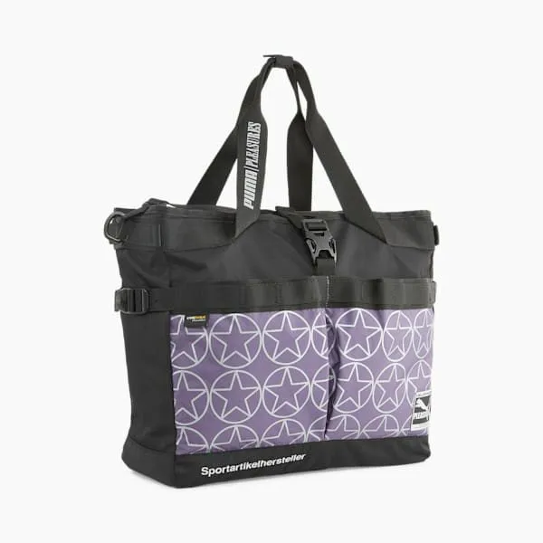 Puma Bags and Backpacks PUMA X PLEASURES Tote Bag Puma Blackpurple Charcoalpantone 688c 8211 Women Puma Bags and Backpacks PUMA X PLEASURES Tote Bag Puma Blackpurple Charcoalpantone 688c 8211 Women