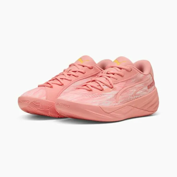 Puma Basketball AllPro NITRO Dress Code 039s Basketball Shoes Pink Fruit 8211 Men Puma Basketball AllPro NITRO Dress Code 039s Basketball Shoes Pink Fruit 8211 Men