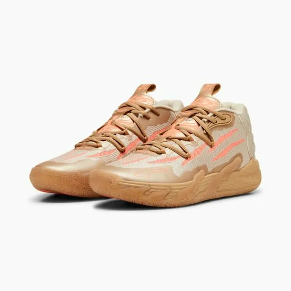 Puma Basketball PUMA X LAMELO BALL MB03 CNY 039s Basketball Shoes Puma Goldfluro Peach Pes 8211 Men Puma Basketball PUMA X LAMELO BALL MB03 CNY 039s Basketball Shoes Puma Goldfluro Peach Pes 8211 Men