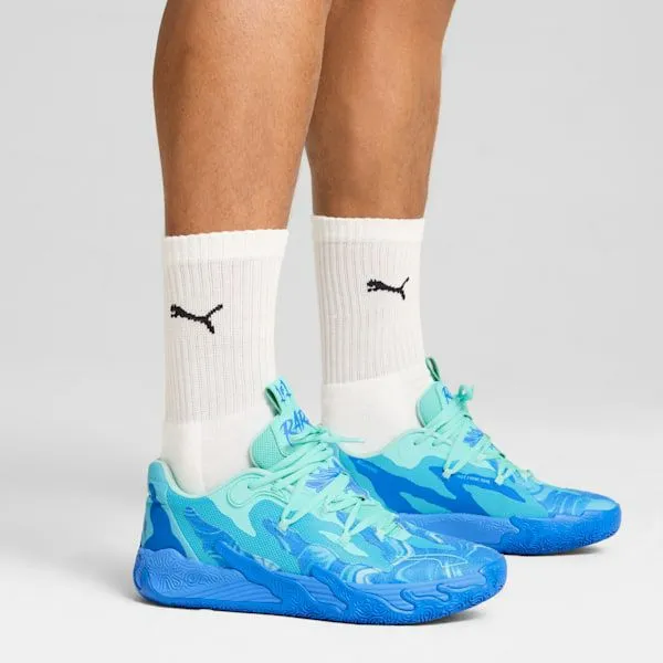 Puma Basketball PUMA X LAMELO BALL MB03 Lo Team 039s Basketball Shoes Hyperlink Bluebright Aquaelectric Peppermint 8211 Men Puma Basketball PUMA X LAMELO BALL MB03 Lo Team 039s Basketball Shoes Hyperlink Bluebright Aquaelectric Peppermint 8211 Men