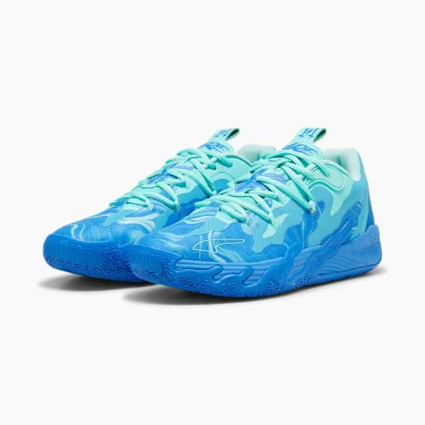 Puma Basketball PUMA X LAMELO BALL MB03 Lo Team 039s Basketball Shoes Hyperlink Bluebright Aquaelectric Peppermint 8211 Men Puma Basketball PUMA X LAMELO BALL MB03 Lo Team 039s Basketball Shoes Hyperlink Bluebright Aquaelectric Peppermint 8211 Men