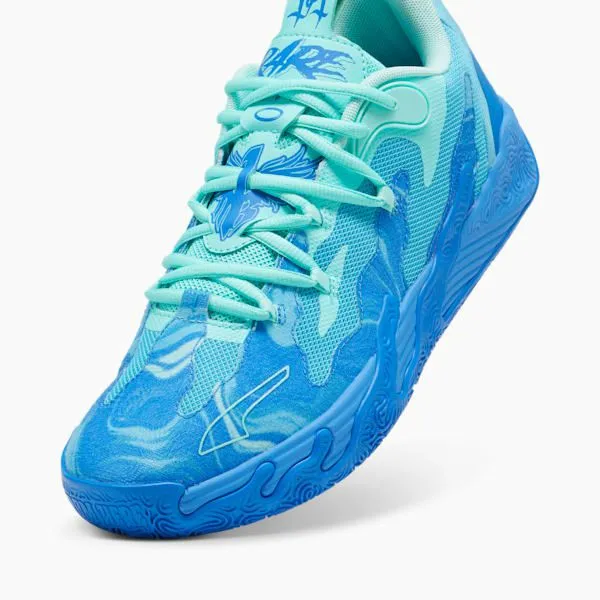 Puma Basketball PUMA X LAMELO BALL MB03 Lo Team 039s Basketball Shoes Hyperlink Bluebright Aquaelectric Peppermint 8211 Men Puma Basketball PUMA X LAMELO BALL MB03 Lo Team 039s Basketball Shoes Hyperlink Bluebright Aquaelectric Peppermint 8211 Men