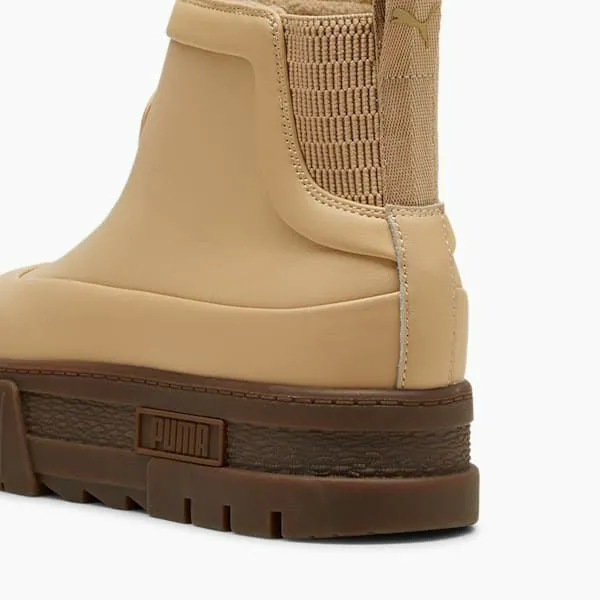 Puma Boots and Mids Mayze Wellis Leather 039s Boots Sand Dune 8211 Women
