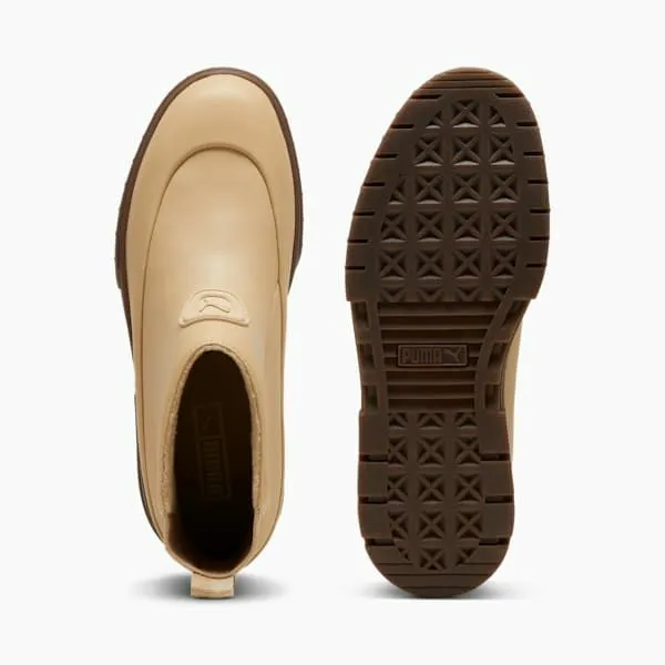 Puma Boots and Mids Mayze Wellis Leather 039s Boots Sand Dune 8211 Women