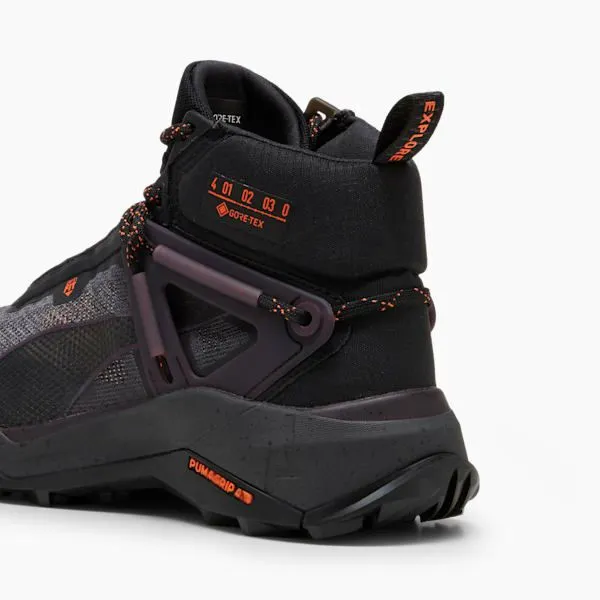 Puma Boots and Mids SEASONS Explore NITRO GORETEX 039s Mid Top Trail Running Shoes Puma Blackmidnight Plumflame Flicker 8211 Women Puma Boots and Mids SEASONS Explore NITRO GORETEX 039s Mid Top Trail Running Shoes Puma Blackmidnight Plumflame Flicker 8211 Women