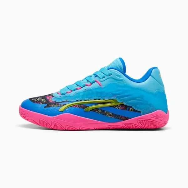 Puma Boots and Mids STEWIE X TOKYO NIGHTS Stewie 3 039s Basketball Shoes Bright Aquafluro Pink Pespuma Black 8211 Women Puma Boots and Mids STEWIE X TOKYO NIGHTS Stewie 3 039s Basketball Shoes Bright Aquafluro Pink Pespuma Black 8211 Women