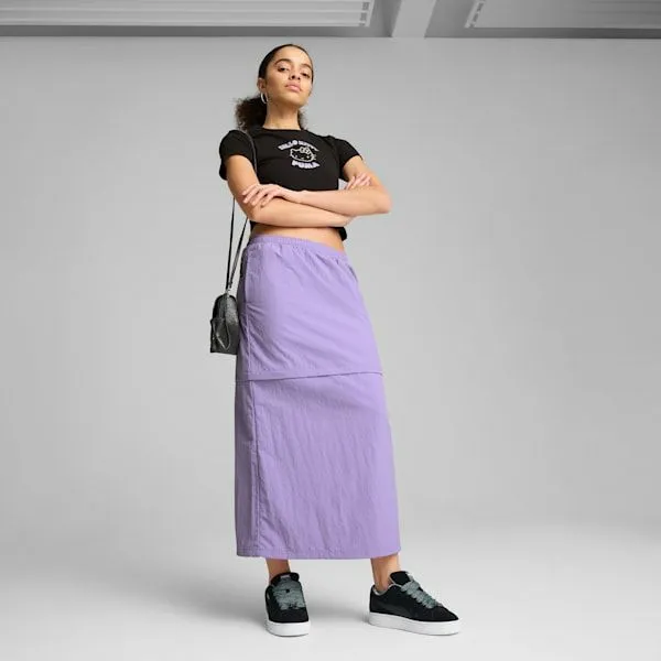 Puma Dresses and Skirts PUMA X HELLO KITTY AND FRIENDS 039s Woven Maxi Skirt Lavender Alert 8211 Women Puma Dresses and Skirts PUMA X HELLO KITTY AND FRIENDS 039s Woven Maxi Skirt Lavender Alert 8211 Women