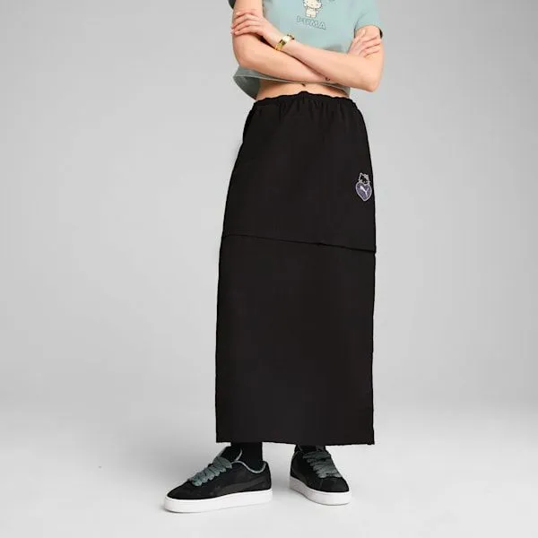 Puma Dresses and Skirts PUMA X HELLO KITTY AND FRIENDS 039s Woven Maxi Skirt Puma Black 8211 Women Puma Dresses and Skirts PUMA X HELLO KITTY AND FRIENDS 039s Woven Maxi Skirt Puma Black 8211 Women
