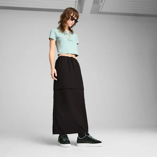 Puma Dresses and Skirts PUMA X HELLO KITTY AND FRIENDS 039s Woven Maxi Skirt Puma Black 8211 Women Puma Dresses and Skirts PUMA X HELLO KITTY AND FRIENDS 039s Woven Maxi Skirt Puma Black 8211 Women