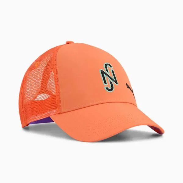 Puma Hats and Beanies PUMA X NEYMAR Trucker Cap Orange Poppypuma Black 8211 Men
