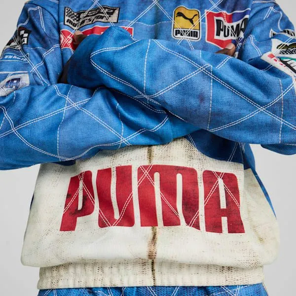 Puma Hoodies and Sweatshirts AAP ROCKY X PUMA Quilted Sweatshirt Clyde Royal 8211 Women Puma Hoodies and Sweatshirts AAP ROCKY X PUMA Quilted Sweatshirt Clyde Royal 8211 Women