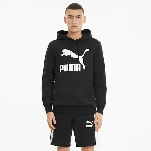 Puma Hoodies and Sweatshirts Classics Logo 039s Hoodie Puma Black 8211 Men