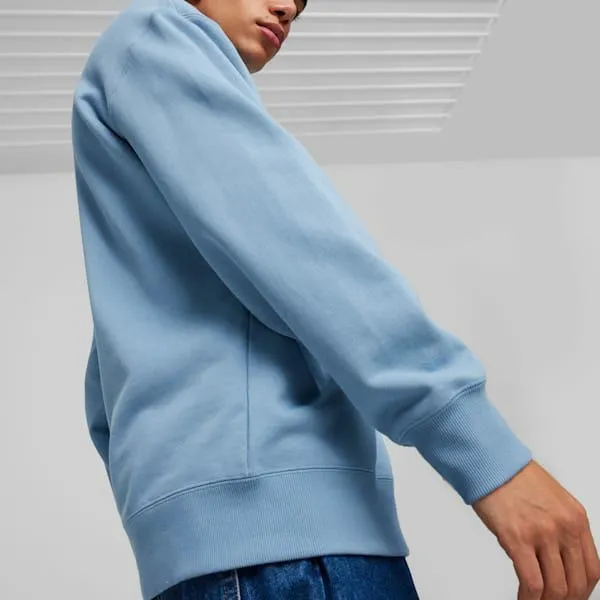 Puma Hoodies and Sweatshirts Downtown 180 039s Crew Neck Sweatshirt Zen Blue 8211 Men Puma Hoodies and Sweatshirts Downtown 180 039s Crew Neck Sweatshirt Zen Blue 8211 Men