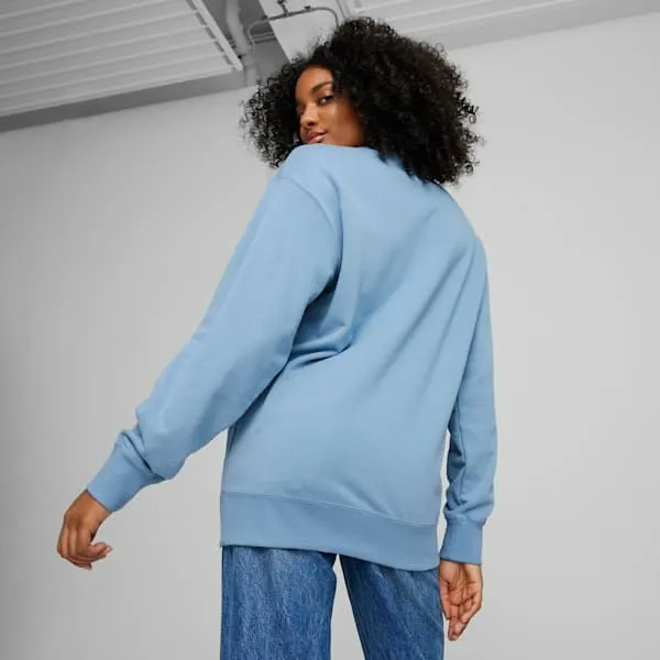 Puma Hoodies and Sweatshirts Downtown 180 039s Crew Neck Sweatshirt Zen Blue 8211 Men Puma Hoodies and Sweatshirts Downtown 180 039s Crew Neck Sweatshirt Zen Blue 8211 Men