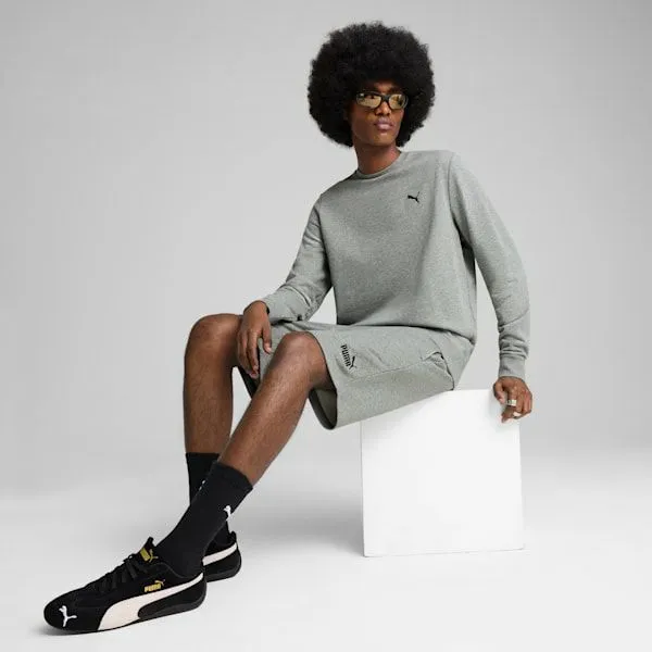 Puma Hoodies and Sweatshirts Essentials 039s Crew Neck Sweatshirt Medium Gray Heather 8211 Men Puma Hoodies and Sweatshirts Essentials 039s Crew Neck Sweatshirt Medium Gray Heather 8211 Men