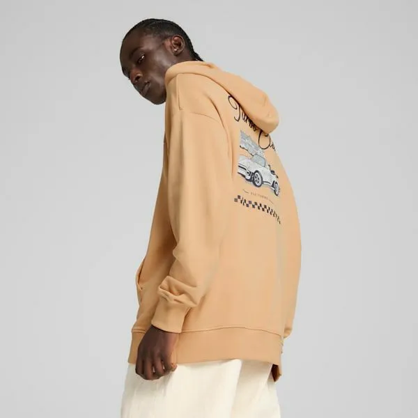 Puma Hoodies and Sweatshirts Porsche Legacy 039s Graphic Hoodie Warm Beige 8211 Men Puma Hoodies and Sweatshirts Porsche Legacy 039s Graphic Hoodie Warm Beige 8211 Men
