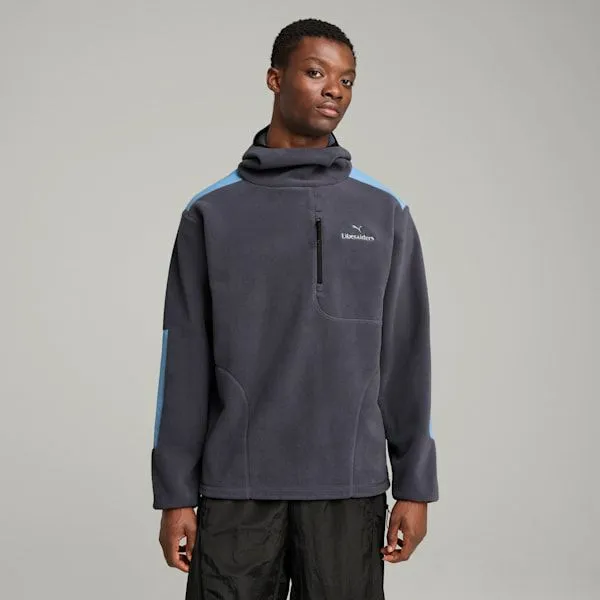 Puma Hoodies and Sweatshirts PUMA X LIBERAIDERS 039s Balaclava Hoodie Galactic Gray 8211 Men