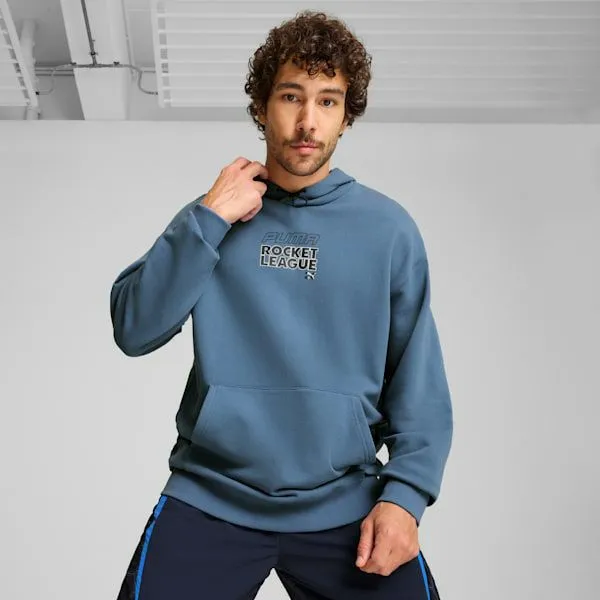 Puma Hoodies and Sweatshirts PUMA X ROCKET LEAGUE 039s Hoodie Blue Horizon 8211 Men Puma Hoodies and Sweatshirts PUMA X ROCKET LEAGUE 039s Hoodie Blue Horizon 8211 Men