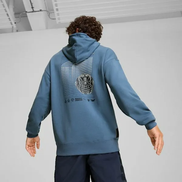 Puma Hoodies and Sweatshirts PUMA X ROCKET LEAGUE 039s Hoodie Blue Horizon 8211 Men Puma Hoodies and Sweatshirts PUMA X ROCKET LEAGUE 039s Hoodie Blue Horizon 8211 Men