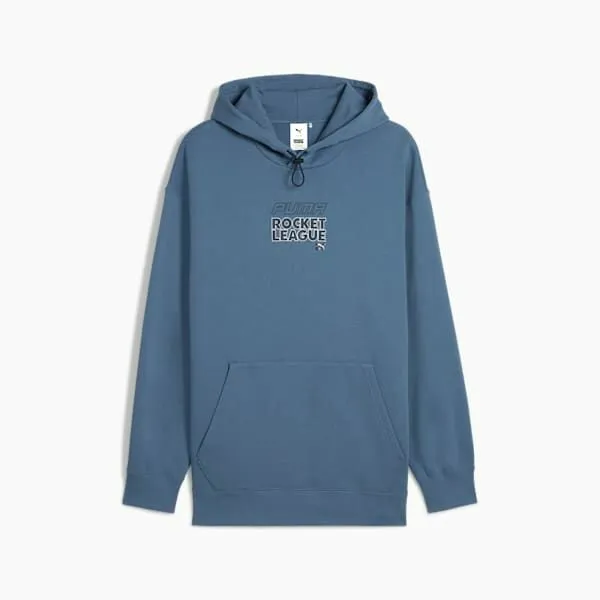 Puma Hoodies and Sweatshirts PUMA X ROCKET LEAGUE 039s Hoodie Blue Horizon 8211 Men Puma Hoodies and Sweatshirts PUMA X ROCKET LEAGUE 039s Hoodie Blue Horizon 8211 Men