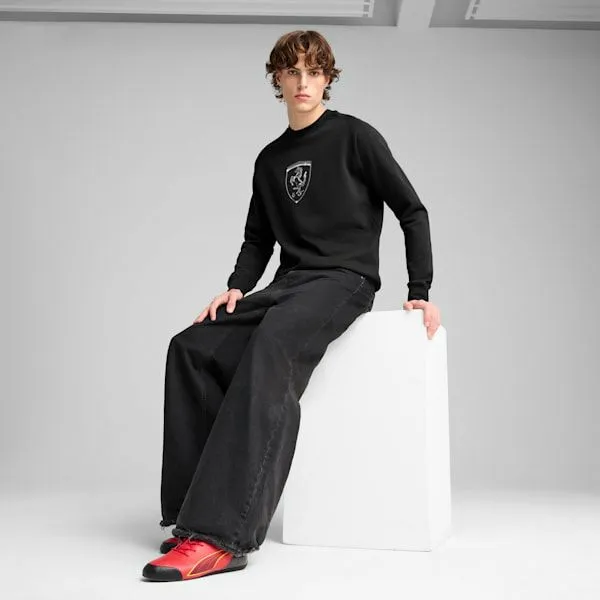 Puma Hoodies and Sweatshirts Scuderia Ferrari Race Big Shield 039s Sweatshirt Puma Black 8211 Men Puma Hoodies and Sweatshirts Scuderia Ferrari Race Big Shield 039s Sweatshirt Puma Black 8211 Men