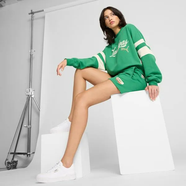 Puma Hoodies and Sweatshirts Wardrobe Essentials Las Vegas 039s Crew Sweatshirt Archive Green 8211 Women Puma Hoodies and Sweatshirts Wardrobe Essentials Las Vegas 039s Crew Sweatshirt Archive Green 8211 Women