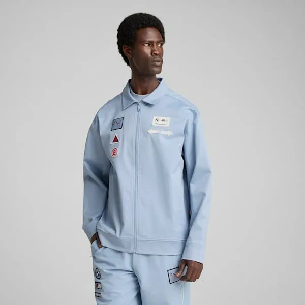 Puma Jackets and Outerwear BMW M Motorsport 039s Coach Jacket Blue Wash 8211 Men Puma Jackets and Outerwear BMW M Motorsport 039s Coach Jacket Blue Wash 8211 Men