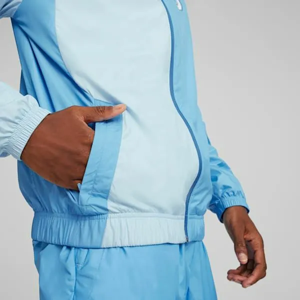 Puma Jackets and Outerwear Manchester City PreMatch 039s Jacket Regal Bluesilver Sky 8211 Men Puma Jackets and Outerwear Manchester City PreMatch 039s Jacket Regal Bluesilver Sky 8211 Men