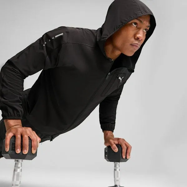 Puma Jackets and Outerwear PUMA FLEX 039s Woven Jacket Puma Black 8211 Men