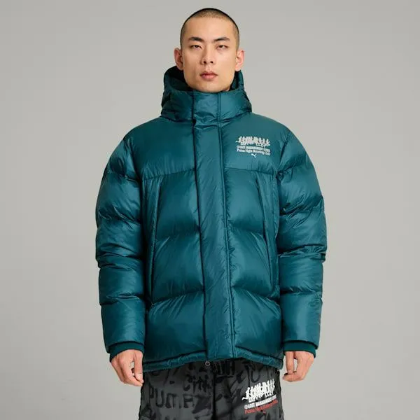 Puma Jackets and Outerwear PUMA X LMC MMQ 039s Water Repellent Puffer Jacket Cold Green 8211 Men Puma Jackets and Outerwear PUMA X LMC MMQ 039s Water Repellent Puffer Jacket Cold Green 8211 Men