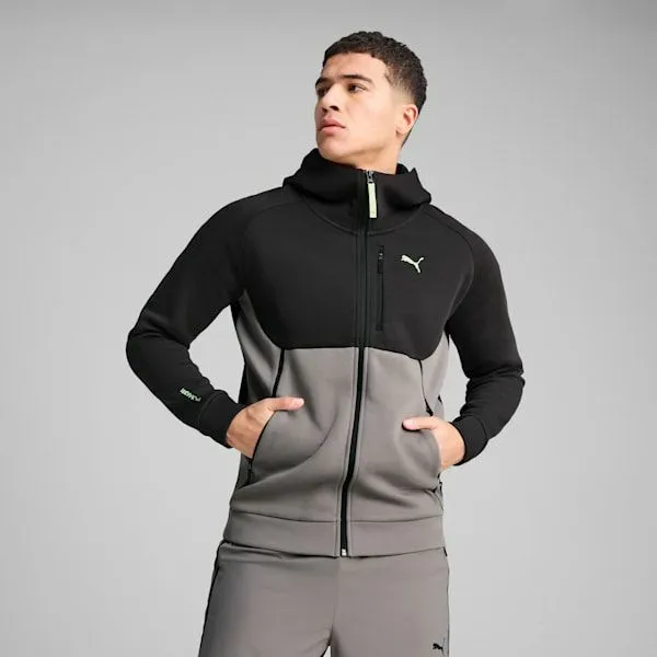 Puma Jackets and Outerwear PUMATECH 039s FullZip Hoodie Cast Iron 8211 Men