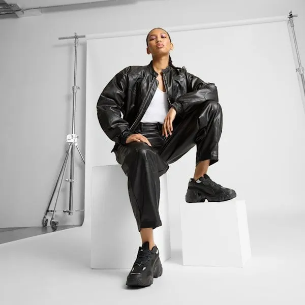 Puma Jackets and Outerwear Super PUMA Bomber Jacket Puma Black 8211 Women